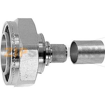 Разъем DIN 7-16, 50 Ом, 1 шт Telegärtner J01120B0091 
