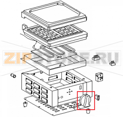 Knob Roller Grill GES 10  Knob Roller Grill GES 10Запчасть на 