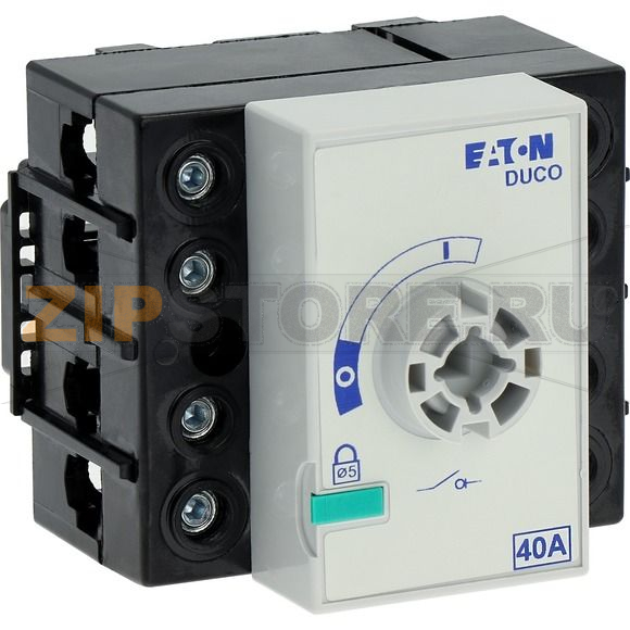 Разъединитель силовой, DCM, 40 A, 4-полюсн Eaton DCM-40/4 