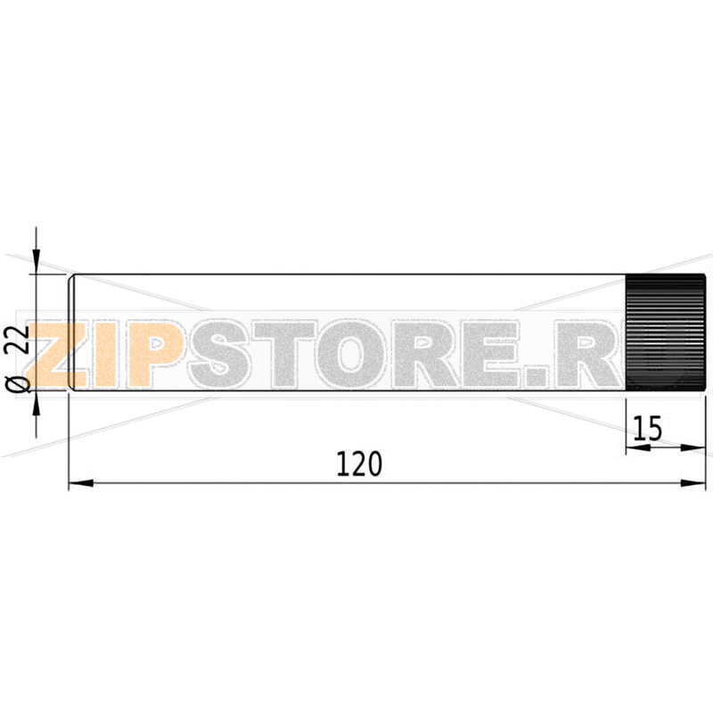 Модуль лазерный, красный, 5 МВт Picotronic LB650-5-3(22x120)10DEG-AP 