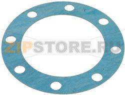GUARNIZIONE ø 192x131x2 mm 8 FORI 