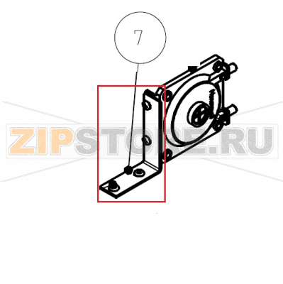 Staffa Fissaggio Pressostato Honeywell su Coperchio Intermedio Imesa ES 10                                    Staffa Fissaggio Pressostato Honeywell su Coperchio Intermedio Imesa ES 10Запчасть на сборочном чертеже под номером: 7Название запчасти на итальянском языке: Staffa Fissaggio Pressostato Honeywell su Coperchio Intermedio Imesa ES 10