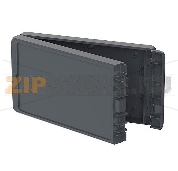 Корпус, 231x125x40 мм, АБС, одноцветный Bopla B 221304 ABS 7024 