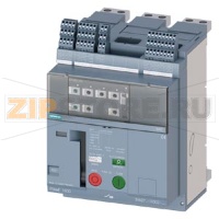 fixed-mounted molded case circuit breaker frame 1600; with RTC and 4AUX trip alarm switch S24; Icu "H" Icu=85kA @ 415V, 3-pole ETU360, LSIG, In=1250A rotary coding switch Ir=500...1250A Isd=1...10xIn, Ii=1.5...15xIn N conductor protec. adjustable opt. w.