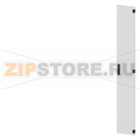 SIVACON, door, right, EMC, IP40, H: 2200 mm, W: 300 mm, RAL 7035, Protection class 1 Siemens 8MF1230-2UT14-0CA1