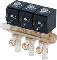 ГРУППА 3-Х ЭЛЕКТРОМАГНИТНЫХ КЛАПАНОВ ODE 220В 8ВТ