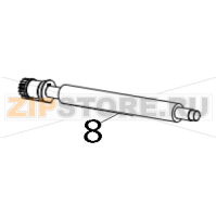 Rear pressing paper roller TSC PEX-1221