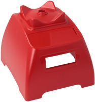COVER, CTB2 BLENDER, DROP IN MOTOR, RED
