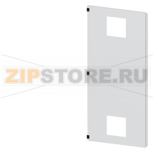 SIVACON, door half, left, with cutout for filter fan, with ventilation openings H: 2200 mm, W: 900 mm, RAL 7035, Protection class 1 Siemens 8MF1290-2UT25-3BA2 