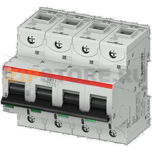 Выключатель автоматический четырхполюсный, S804PV-SP125 ABB 2CCF019633R0001 