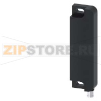 Выключатель с магнитным приводом Контактный блок 25 x 88 мм для левой петли двери Контактные элементы: предохранительные контакты 2 НЗ, сигнальный контакт 1 НЗ, с соединением с защелкой 8 мм Штекер 6-полюсный, без светодиода, подходящий электромагнит 3SE6