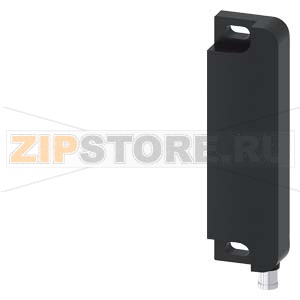 Выключатель с магнитным приводом Контактный блок 25 x 88 мм для левой петли двери Контактные элементы: предохранительные контакты 2 НЗ, сигнальный контакт 1 НЗ, с соединением с защелкой 8 мм Штекер 6-полюсный, без светодиода, подходящий электромагнит 3SE6 