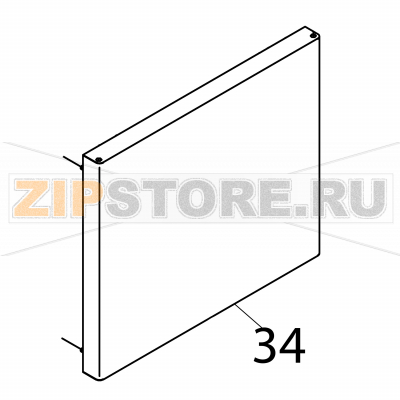 Condenser front cover Fagor FI-2700I Condenser front cover Fagor FI-2700IЗапчасть на деталировке под номером: 34Название запчасти Fagor на английском языке: Condenser front cover FI-2700I.