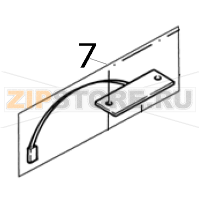 PCB-G ass’y (Ribbon Rx sensor) TSC TTP-243 Pro PCB-G ass’y (Ribbon Rx sensor) TSC TTP-243 ProЗапчасть на деталировке под номером: 7