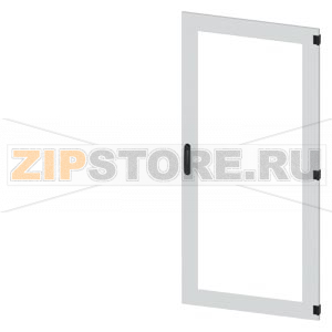 SIVACON, door, right, inspection window, IP55, H: 1800 mm, W: 800 mm, RAL 7035, Protection class 1 Siemens 8MF1880-2UT14-0BE2 