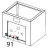 End-cycle green warning light Vema AP 2091