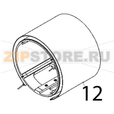 Fascia inox Sirman TC 12 E Fascia inox Sirman TC 12 EЗапчасть на деталировке под номером: 12