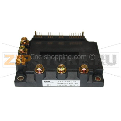 Модуль транзисторный 6x50 A, 600 В Fanuc A50L-0001-0304 6MBP50RH060 