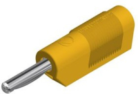 Разъем лабораторный 4 мм, желтый Hirschmann VSB 20 YELLOW