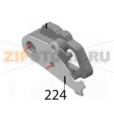 Label guide LH (damper) Sato CL4NX Label guide LH (damper) Sato CL4NXЗапчасть на деталировке под номером: 224Название запчасти на английском языке: Label guide LH (damper) Sato CL4NX.