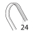 Cinghia piatta TB2 266x8 Sirman Topaz 195