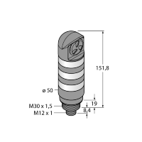Колонна сигнальная Turck TL50BLGYRALSCQ