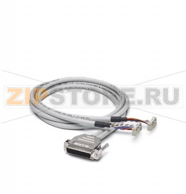 Разветвительный кабель для ABB S800 I/O Phoenix Contact CABLE-D25SUB/B/2X14/500/TU812 длина 5 м.Минимальный заказ: 1 шт.Упаковка: 1 шт.