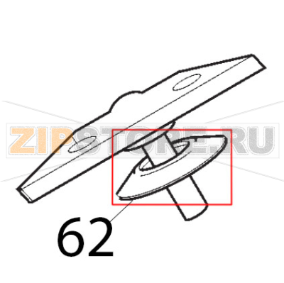 Para acqua Sirman Topaz 250 Para acqua Sirman Topaz 250Запчасть на деталировке под номером: 62