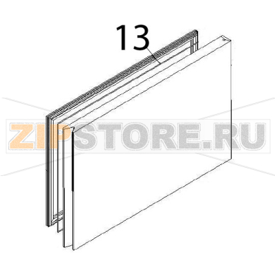 Resistor Angelo Po DS51M Resistor Angelo Po DS51MЗапчасть на деталировке под номером: 13