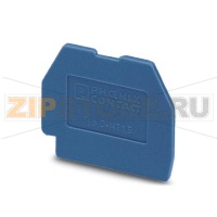 Концевая крышка Phoenix Contact D-MT 1,5 BU