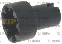 СОЕДИНИТЕЛЬНАЯ МУФТА С ВНУТРЕННЕЙ РЕЗЬБОЙ 8 НАСЕЧЕК