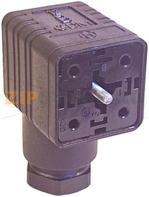 Разъем соленоидный 250 В/AC/DC, DIN 43650 A, 2P+E Hirschmann 931957100 