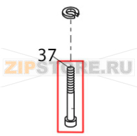 Screw M10x160 Bear Varimixer AR80 VL-1S