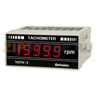 Тахометр цифровой, 4 разряда Autonics M5W-T-1 