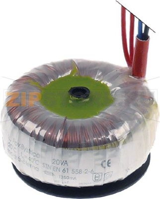 TRASFORMATORE 0-230VAC/ 0-11,5VAC 20VA 