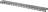 RAIL FOR GRID 984x100x38mm RH/LH