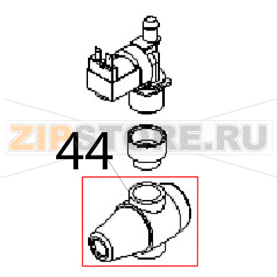 Pres. reduc. val. F-F Ø: 1/2" Angelo Po FM1221E1 Pres. reduc. val. F-F Ø: 1/2" Angelo Po FM1221E1Запчасть на деталировке под номером: 44