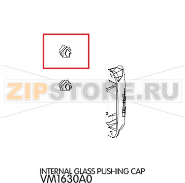 Internal glass pushing cap Unox XVC 705 Internal glass pushing cap Unox XVC 705Запчасть на деталировке под номером: 114Название запчасти на английском языке: Internal glass pushing cap Unox XVC 705