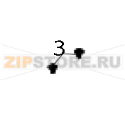 Screw, TP3x6, MOQ 50 pcs TSC DA220 Screw, TP3x6, MOQ 50 pcs TSC DA220Запчасть на деталировке под номером: 3