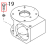 Screw M8x25 Bear Varimixer AR80 VL-1S