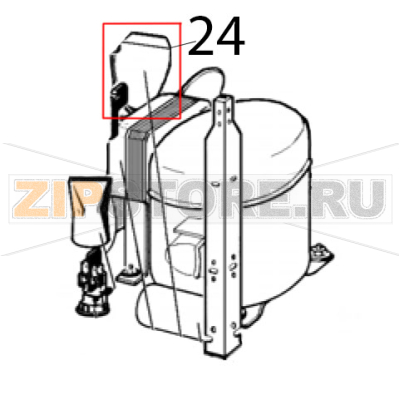 Fan blade 230 V, 50 Hz Ugolini MT 1 Fan blade 230 V, 50 Hz Ugolini MT 1Запчасть на деталировке под номером: 24
