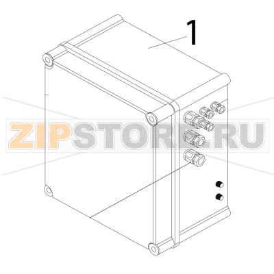 Relay box Bear Varimixer AR80 VL-1S Relay box Bear Varimixer AR80 VL-1SЗапчасть на деталировке под номером: 1