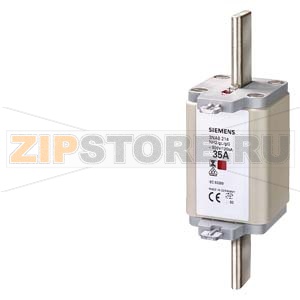 ПЛАВКАЯ ВСТАВКА НИЗКОВОЛЬТНАЯ GL/GG С ИЗОЛИРОВАННЫМИ ВЫСТУПАМИ ДЛЯ МОНТ./ДЕМОНТ. С ЦЕНТРАЛЬНЫМ ИНДИКАТОРОМ ТИПОРАЗМЕР 2, Iном.=400A, Uном.=500В Siemens 3NA6260 