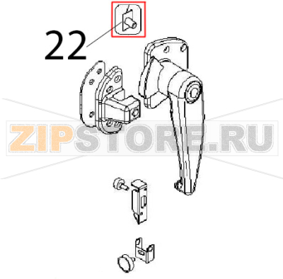 Plastic insert lock Angelo Po FC1011G Plastic insert lock Angelo Po FC1011GЗапчасть на деталировке под номером: 22