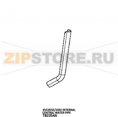 Internal central water pipe Unox XVC 105E Internal central water pipe Unox XVC 105EЗапчасть на деталировке под номером: 40Название запчасти на английском языке: Internal central water pipe Unox XVC 105E