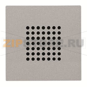 Механизм звонка, двухмодульный, серебристый ABB 2CLA222400N1301 