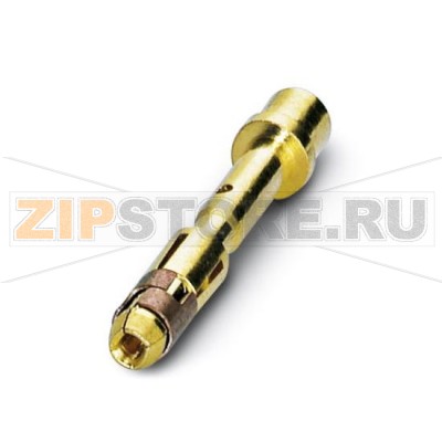 Обжимной контакт Phoenix Contact SF-6FS2000 с разворотом, Отдельный контакт, Диаметр контакта: 1 мм, Диапазон обжима: 0,5 мм².1,5 мм².Минимальный заказ: 100 шт.Упаковка: 100 шт.