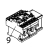 Contactor 230V AC 40A 4way ul Fagor LA-25 TP2 E