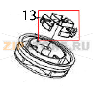 Decelerating rubber Hurakan HKN-ME709 Decelerating rubber Hurakan HKN-ME709Запчасть на деталировке под номером: 13