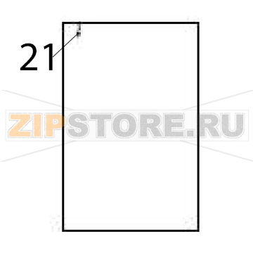 PE bag Hurakan HKN-ME717 PE bag Hurakan HKN-ME717Запчасть на деталировке под номером: 21